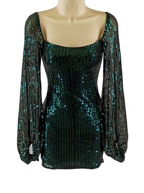 raelynn sequin bodycon dress in turquoise Raelynn Sequin Bodycon Dress in Turquoise , Lucy in